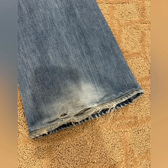 Vtg United Colors Benetton Boot Cut Jeans Denim Jeans 30x29 - Picture 10 of 16